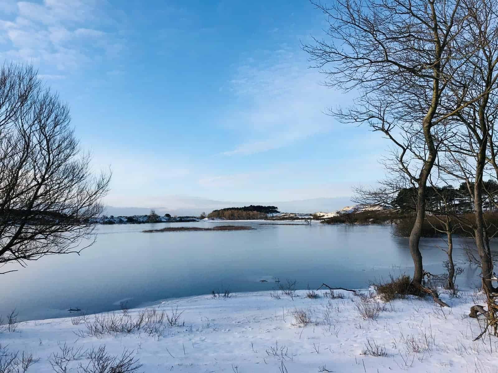 Sneeuw, meer